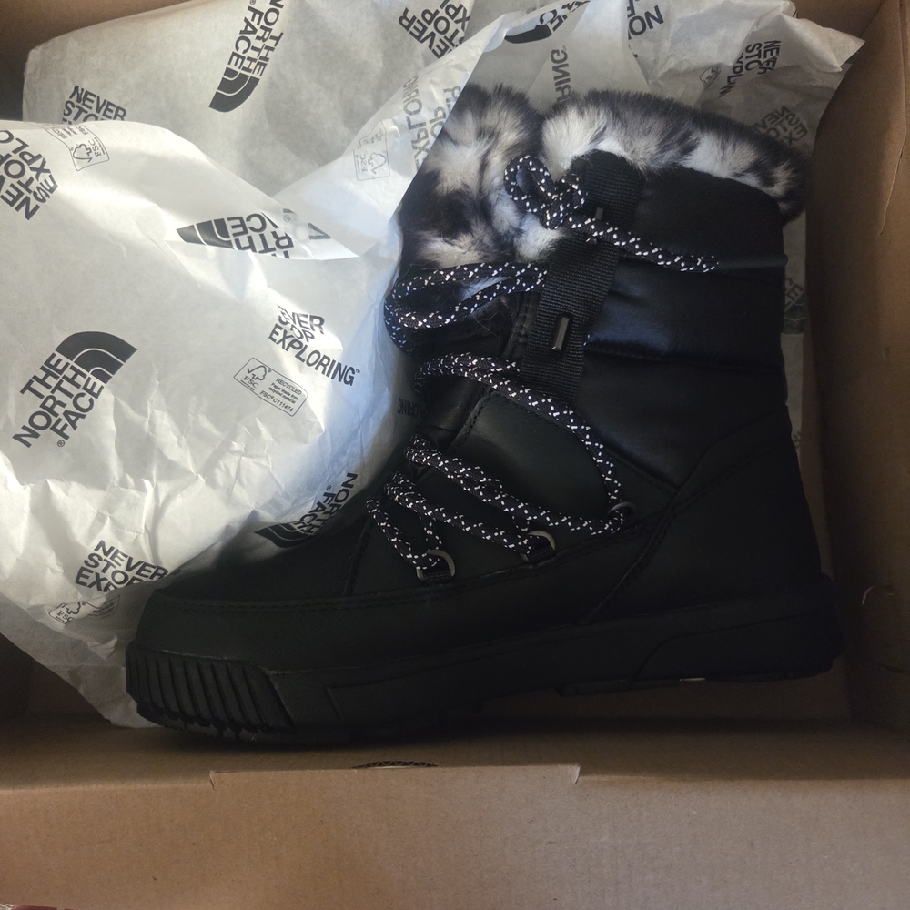 The North Face Black Winter Boots